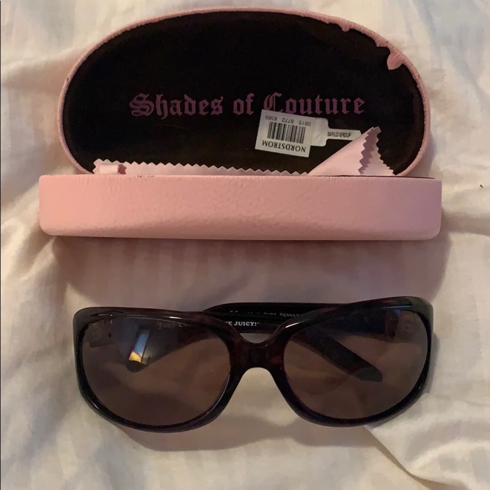 Juicy couture dark tortoise sunglasses